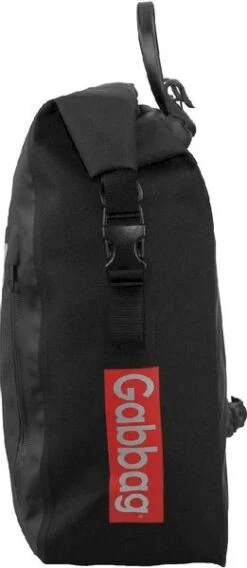 Gabbag Waterdichte Enkele Fietstas - 25 Liter - Zwart -Camping Avontuur 0bbk510 100 03 resultaat