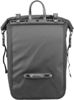 Gabbag Waterdichte Enkele Fietstas - 25 Liter - Zwart -Camping Avontuur 0bbk510 100 05 resultaat