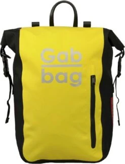 Gabbag Waterdichte Enkele Fietstas - 25 Liter - Geel