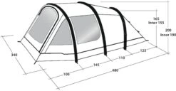 Outwell Starhill 5A Opblaasbare Tunneltent - 5 Persoons -Camping Avontuur 1030 1900 6599f0e3 3991 4903 9e58 f82ad91abe09 1280x960