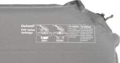 Outwell Sleepin Single 10.0 Zelfopblaasbare Slaapmat - Zwart -Camping Avontuur 1068 1900 5709388119506 sleepin single 10.0 cm feature photo5