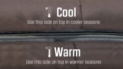 Outwell Contour Supreme Slaapzak - Grijs -Camping Avontuur 1069 1900 5709388112675 contour supreme coffee feature photo9