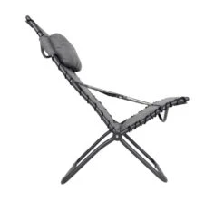 Crespo Tex Comfort AP-262 Loungestoel - Lichtgrijs -Camping Avontuur 1148406 04 1 1 1