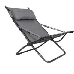 Crespo Tex Comfort AP-262 Loungestoel - Lichtgrijs -Camping Avontuur 1148406 07 1