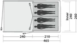 Easy Camp Galaxy 400 Steel Blue Tunneltent - 4 Personen -Camping Avontuur 1179 1900 e5f08167 cd39 48bb 9924 b67496b9e714 1280x960