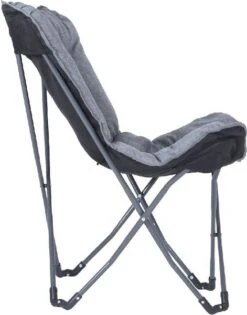 Bo-Camp Urban Outdoor Redbridge Vlinderstoel - Antraciet -Camping Avontuur 1200363 03 resultaat
