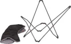 Bo-Camp Urban Outdoor Redbridge Vlinderstoel - Antraciet -Camping Avontuur 1200363 06 resultaat