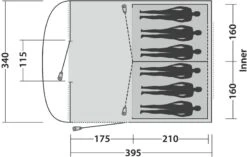 Easy Camp Edendale 600 Tunneltent 6 Persoons - Grijs 30 Easy Camp Edendale 600 Tunneltent 6 Persoons - Grijs -Camping Avontuur 1278 1900 88606f57 e3cb 4c30 8898 4536f255e167 1280x960