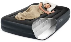 Intex Pillow Rest Raised Luchtbed - Queensize - Ingebouwde Elektrische Pomp -Camping Avontuur 1320 1900 64124 inuse 2023 300