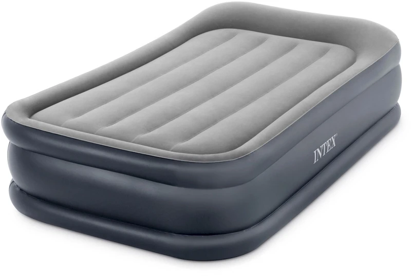 Intex Deluxe Pillow Rest Raised Luchtbed - Eenpersoons - Ingebouwde Elektrische Pomp 1 Intex Deluxe Pillow Rest Raised Luchtbed - Eenpersoons - Ingebouwde Elektrische Pomp