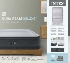 Intex Comfort Plush Hoog Luchtbed - Queensize - Ingebouwde Elektrische Pomp 23 Intex Comfort Plush Hoog Luchtbed - Queensize - Ingebouwde Elektrische Pomp -Camping Avontuur 1689 1900 64414nd pkg 2023 300