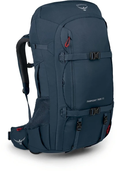 Osprey Farpoint Trek Pack Rugzak - Blauw - 55 Liter 1 Osprey Farpoint Trek Pack Rugzak - Blauw - 55 Liter