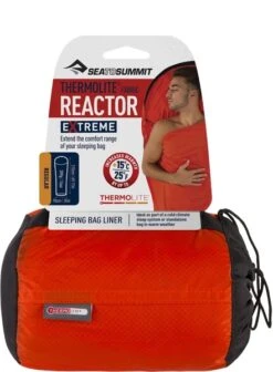 Sea To Summit Reactor Extreme Thermolite Mummymodel Lakenzak - Oranje -Camping Avontuur 1900 1429 00974419 04