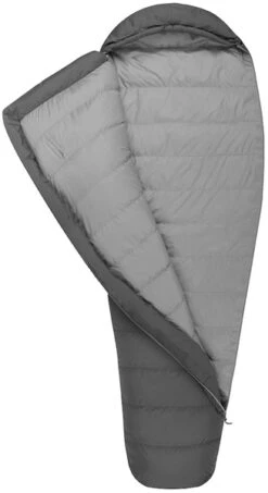 Sea To Summit Treeline Long Slaapzak - Grijs -Camping Avontuur 1900 1900 sea to summit treeline tli down sleeping bag detail 4