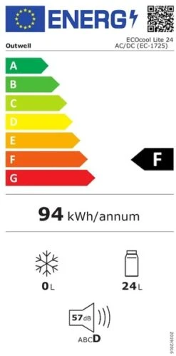 Outwell Ecocool Lite Elektrische Koelbox - 24 Liter - Donkerblauw -Camping Avontuur 1900 950 ecocool blauw 5
