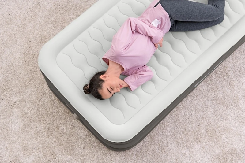 Bestway Fortech Tough Guard Luchtbed - Eenpersoons - Ingebouwde Elektrische Pomp 12 Bestway Fortech Tough Guard Luchtbed - Eenpersoons - Ingebouwde Elektrische Pomp - Afbeelding 12