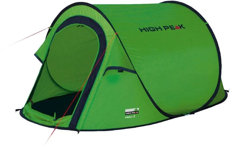 High Peak Vision 2 Pop-up Tent - 2 Persoons - Groen 6 High Peak Vision 2 Pop-up Tent - 2 Persoons - Groen - Afbeelding 6