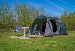 Easy Camp Galaxy 400 Rustic Green Tunneltent - 4 Personen -Camping Avontuur 827 1200 camping shoot 45