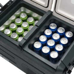 Eurom Double Fred Compressor Koelbox - 38 Liter -Camping Avontuur 8713415388046 double fred 2515 11