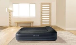 Intex Pillow Rest Raised Luchtbed - Queensize - Ingebouwde Elektrische Pomp -Camping Avontuur 899 1514 64124 2