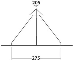 Easy Camp Bolide 400 Tipitent - 4 Personen -Camping Avontuur 900 1090 plattegrond bolide 3