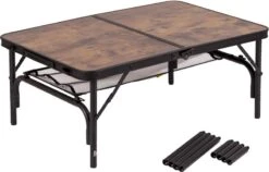 Bo-Camp Industrial Decatur 90 X 60 Campingtafel - Zwart/houtlook 17 Bo-Camp Industrial Decatur 90 X 60 Campingtafel - Zwart/houtlook -Camping Avontuur 900 1186 1404200 03