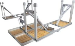 Bo-Camp 136 X 85 Inklapbare Picknicktafel - Bamboe -Camping Avontuur 900 1350 1404800 07