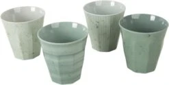 Bo-Camp Mix & Match Melamine Serviesset - 16-delig - Groen -Camping Avontuur 900 1350 6181383 02