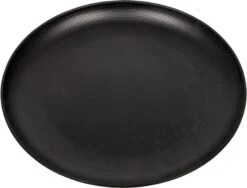 Bo-Camp Orville Melamine Serviesset - 16-delig - Zwart -Camping Avontuur 900 1350 6181450 05