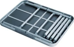 Bo-Camp 70 X 60 Campingtafel - Grijs -Camping Avontuur 900 1358 1404388 03