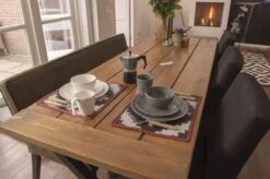 Bo-Camp Stone Melamine Serviesset - 16-delig - Grijs -Camping Avontuur 900 1358 6181375 13