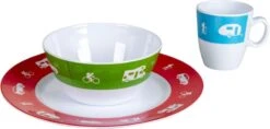 Bo-Camp Happy Camp Melamine Serviesset - 12-delig -Camping Avontuur 900 1358 6181380 02