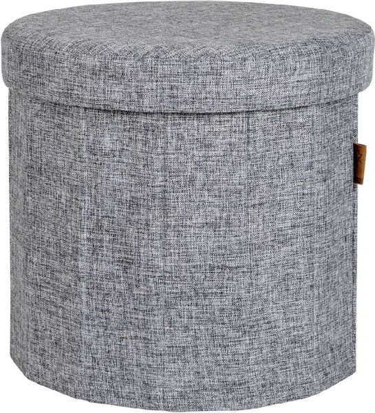 Bo-Camp Urban Outdoor Ottoman Bromley Poef - Grijs 1 Bo-Camp Urban Outdoor Ottoman Bromley Poef - Grijs