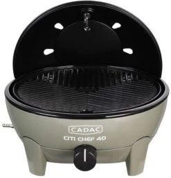 CADAC Citi Chef 40 Gasbarbecue - Groen -Camping Avontuur 900 853 5610 20 12 citi chef 40 olive green 2