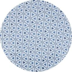 Bo-Camp Mix & Match Melamine Serviesset - 16-delig - Blauw -Camping Avontuur 900 899 6181382 04