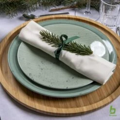 Bo-Camp Mix & Match Melamine Serviesset - 16-delig - Groen -Camping Avontuur 900 900 6181383 04