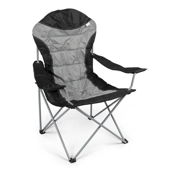 Kampa XL High Back Chair Fog Vouwstoel - Grijs 1 Kampa XL High Back Chair Fog Vouwstoel - Grijs