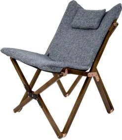 Bo-Camp Urban Outdoor Bloomsbury Relaxstoel - Grijs - S -Camping Avontuur 900 900 bo camp bloomsbury s grijs 10