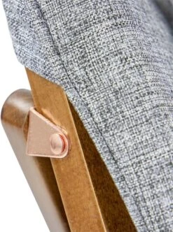 Bo-Camp Urban Outdoor Bloomsbury Relaxstoel - Grijs - S -Camping Avontuur 900 900 bo camp bloomsbury s grijs 4