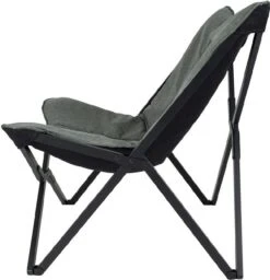 Bo-Camp Industrial Molfat Relaxstoel - Groen/Grijs -Camping Avontuur 900 912 1200353 06