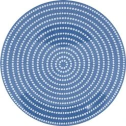 Bo-Camp Mix & Match Melamine Serviesset - 16-delig - Blauw -Camping Avontuur 900 915 6181382 02