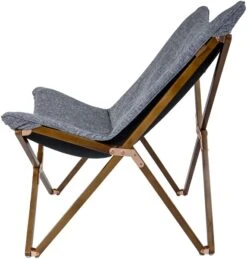 Bo-Camp Urban Outdoor Bloomsbury Vlinderstoel - Grijs - M -Camping Avontuur 942 900 1200369 4