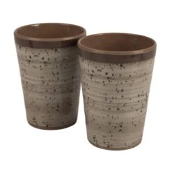 Bo-Camp Halo Melamine Serviesset - 12-delig - Beige -Camping Avontuur bo camp halo beige 2