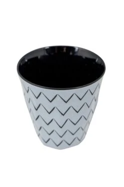 Bo-Camp Mix & Match Melamine Serviesset - 16-delig - Zwart -Camping Avontuur bo camp mix 7 1