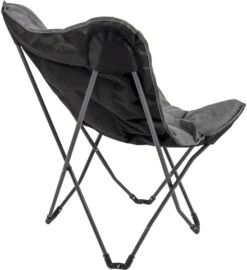 Bo-Camp Urban Outdoor Grainger Vlinderstoel - Antraciet -Camping Avontuur bo camp grainger vlinderstoel grijs 10