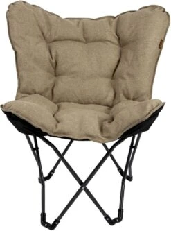 Bo-Camp Urban Outdoor Grainger Vlinderstoel - Beige 19 Bo-Camp Urban Outdoor Grainger Vlinderstoel - Beige -Camping Avontuur bo camp grainger vlinderstoel beige 4