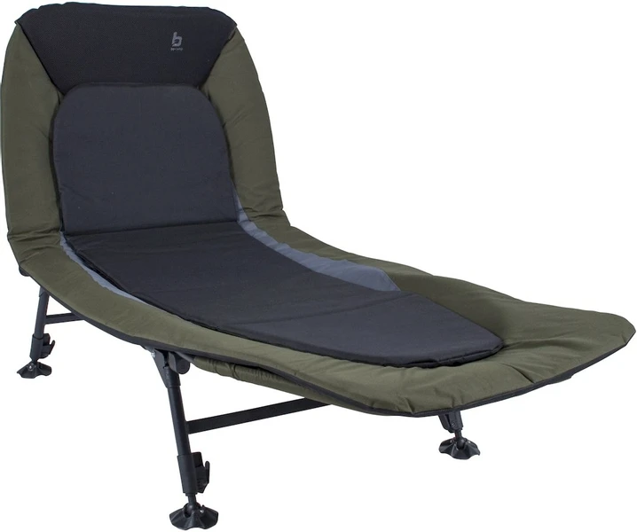 Bo-Camp Sturgeon Opvouwbaar Visbed - Zwart/Groen 2 Bo-Camp Sturgeon Opvouwbaar Visbed - Zwart/Groen - Afbeelding 2