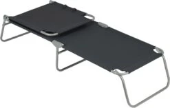 Bo-Camp Vouwbed - Grijs -Camping Avontuur bo camp vouwbed grijs