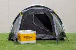 Kampa Brighton Grey 3 Tunneltent - 3 Persoons -Camping Avontuur brightongrey3 3