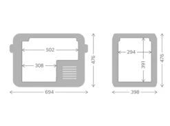 Dometic CFX3 45 Compressor Koelbox - 40 Liter -Camping Avontuur cfx3 45